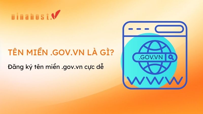 đăng ký tên miền .gov.vn