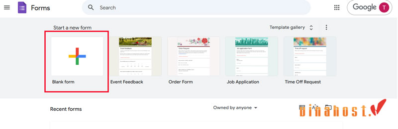 google form