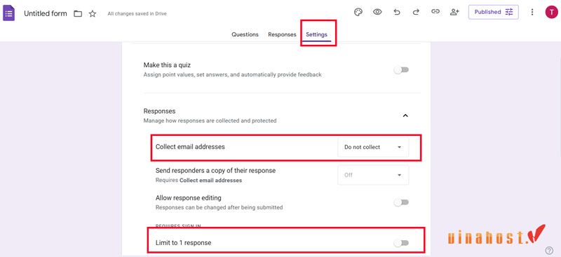 google form