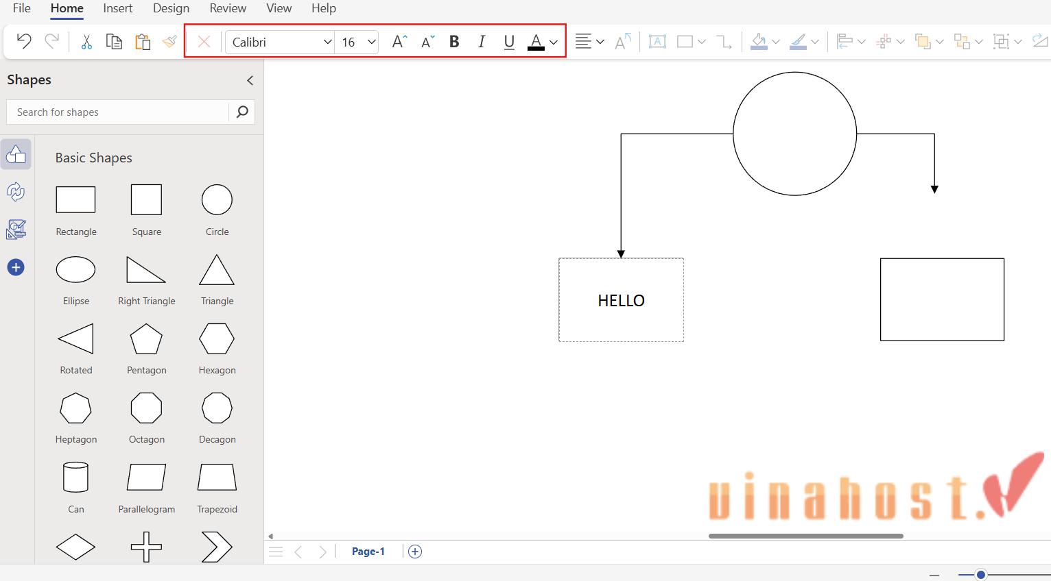 Hướng dẫn các bước vẽ sơ đồ cơ bản trên Microsoft Visio