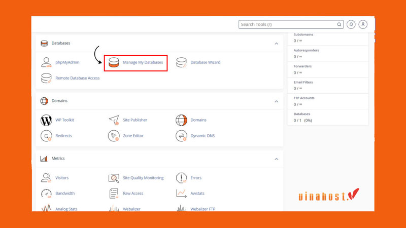 reset hosting cpanel