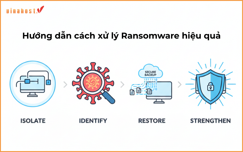 Hướng dẫn cách xử lý Ransomware hiệu quả
