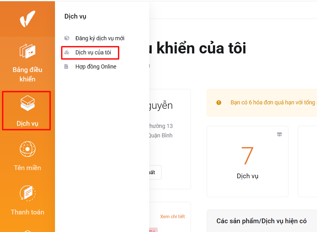 cai dat he dieu hanh tren vps vinahost