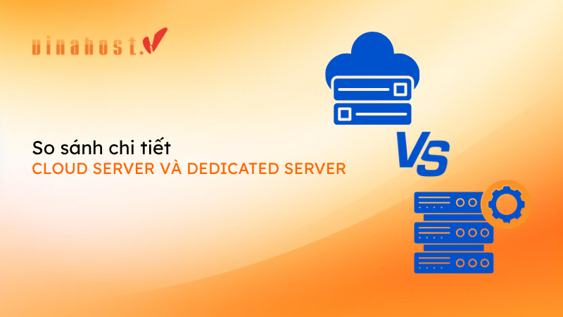 cloud server và dedicated server