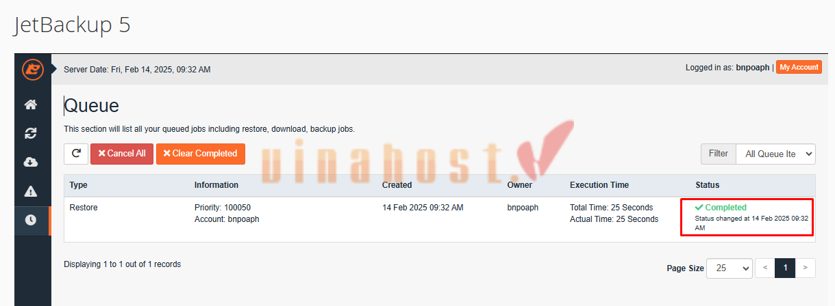 [2026] Jetbackup 5 là gì? | Hướng dẫn sử dụng JetBackup 5 trên cPanel
