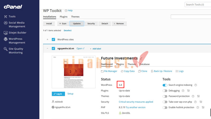 WordPress 6.8