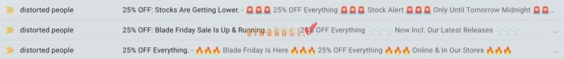 email preheader