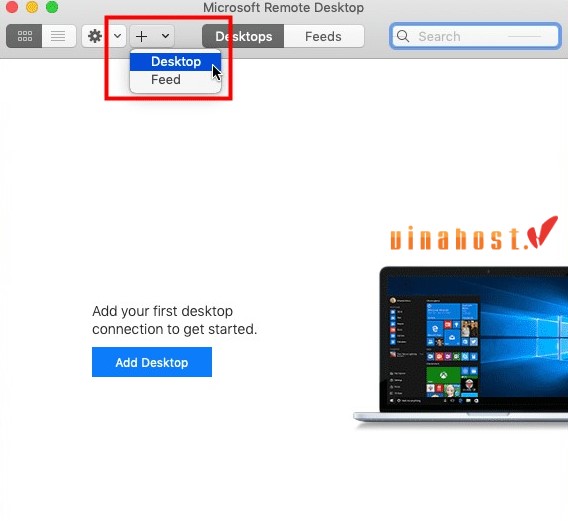 dang nhap vps tren macos