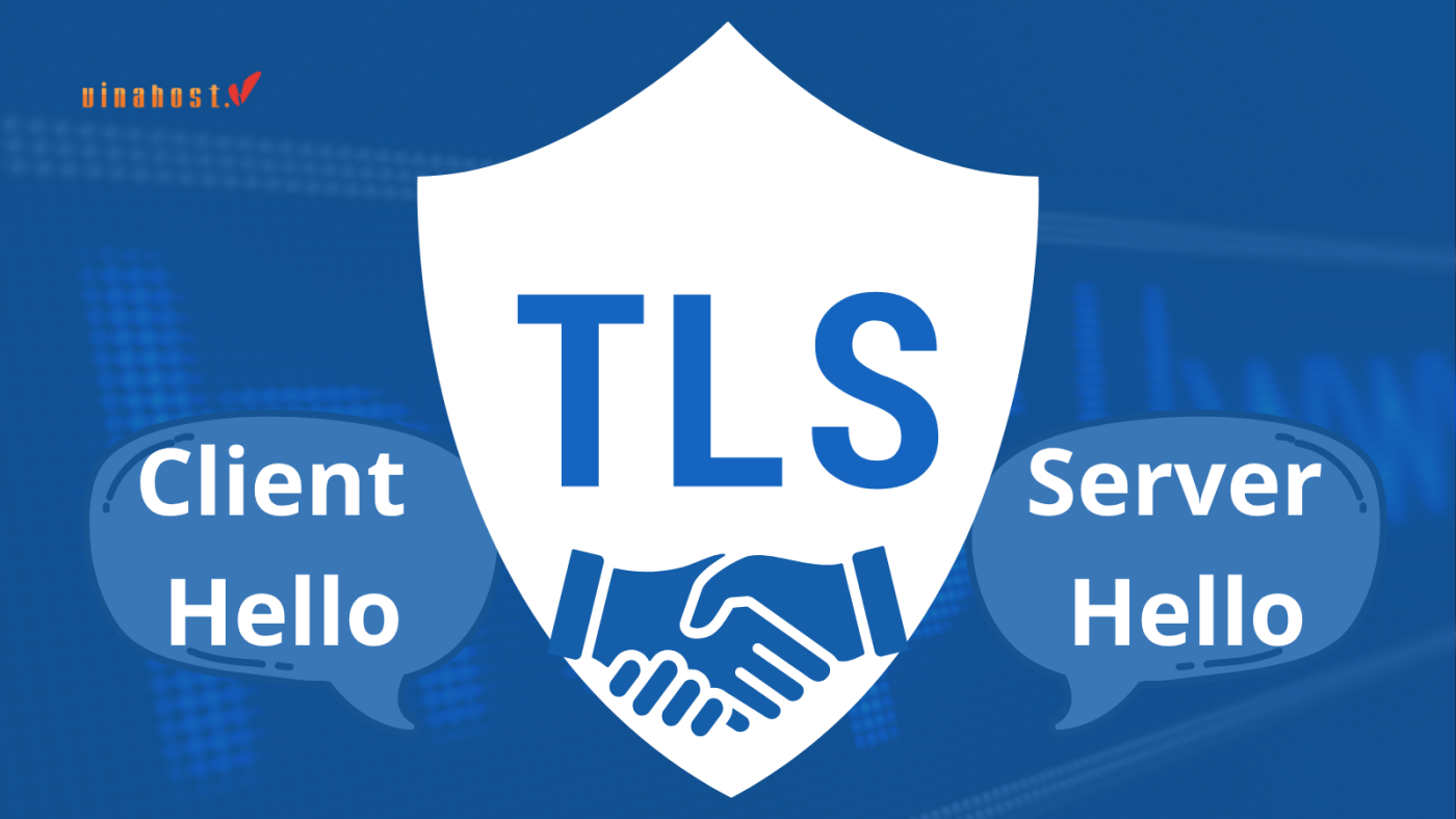 Quá trình TLS Handshake diễn ra giữa trình duyệt Client và máy chủ Server khi kết nối HTTPS
