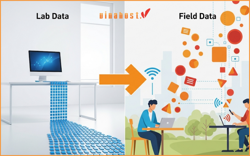 Dữ Liệu Thực Tế vs. Dữ Liệu Lab