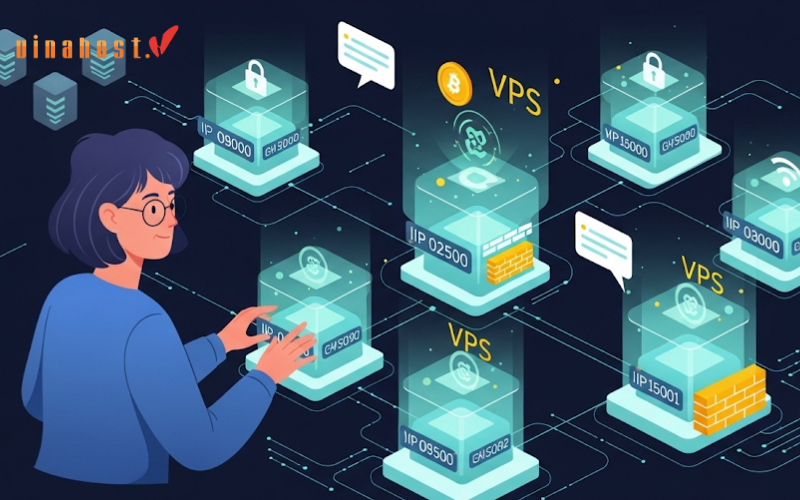 dùng vps cày Airdrop