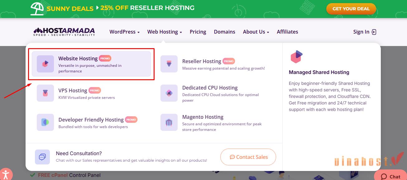 Hosting Armada