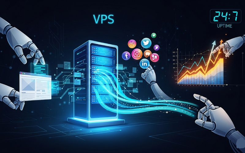 Chạy các tác vụ tự động với VPS