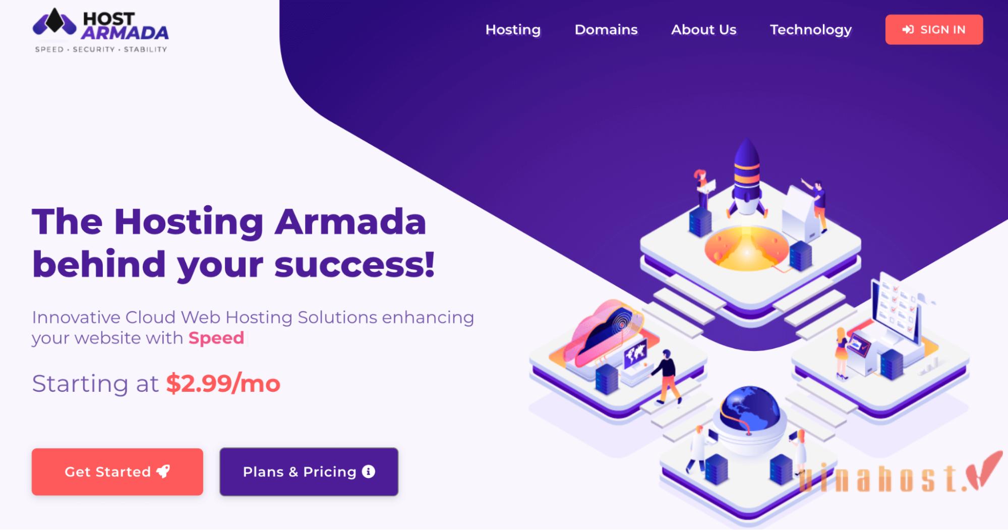 Hosting Armada