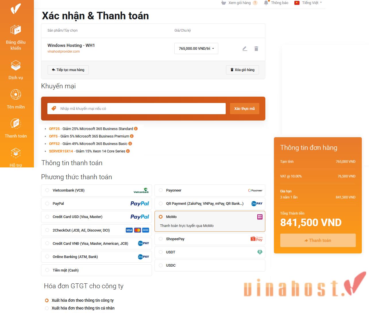 Hosting ASP.NET là gì
