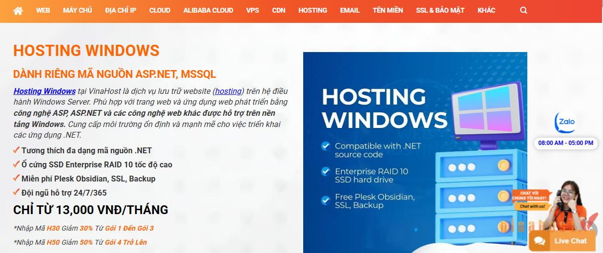Hosting ASP.NET là gì