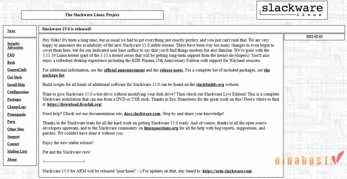 slackware linux la gi 3.1 - #1 Hosting Giá Rẻ, VPS Giá Rẻ, Máy Chủ Vật Lý, Email, Cloud Server Slackware Linux là gì?