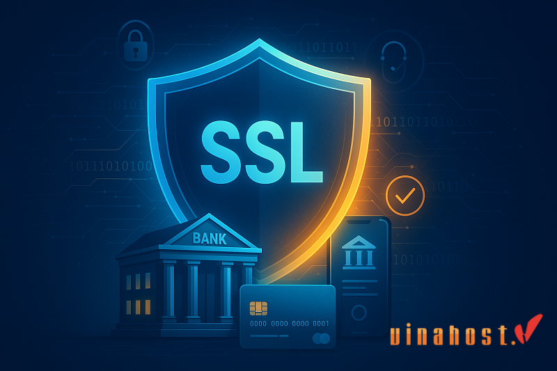 ssl cho ngan hang 1 1 - #1 Hosting Giá Rẻ, VPS Giá Rẻ, Máy Chủ Vật Lý, Email, Cloud Server Tầm quan trọng của SSL cho ngân hàng trong việc bảo vệ dữ liệu
