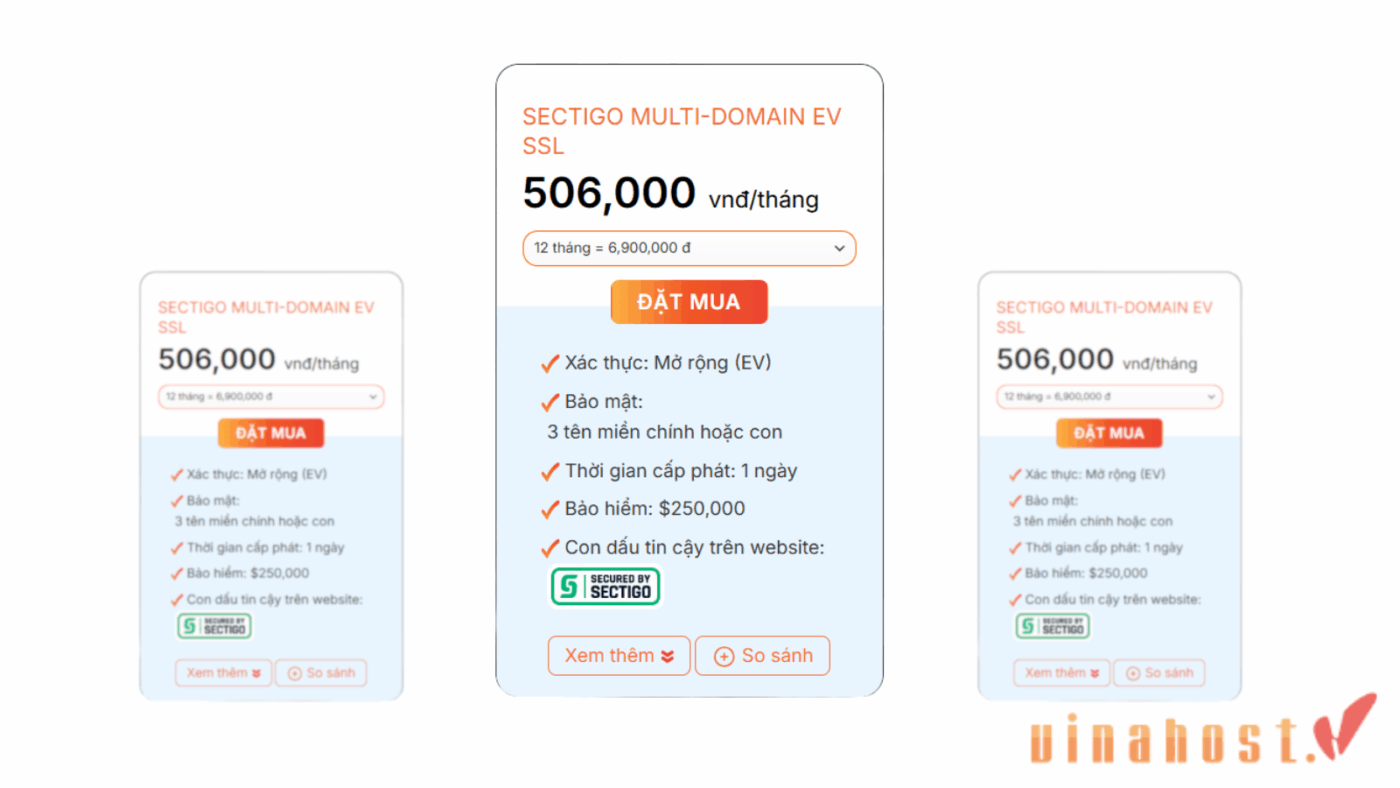ssl cho ngan hang 15 - #1 Hosting Giá Rẻ, VPS Giá Rẻ, Máy Chủ Vật Lý, Email, Cloud Server Sectigo SSL UCC/SAN hỗ trợ bảo mật đa tên miền cho ngân hàng, giá chỉ từ 506.000 đ/tháng
