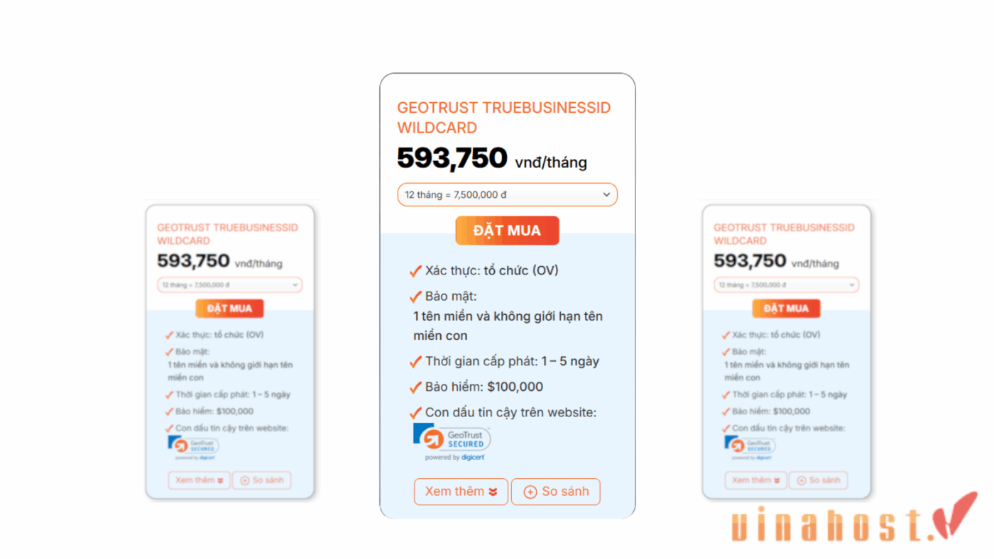 ssl cho ngan hang 16 - #1 Hosting Giá Rẻ, VPS Giá Rẻ, Máy Chủ Vật Lý, Email, Cloud Server GeoTrust True BusinessID Wildcard cho nhiều subdomain website ngân hàng giá chỉ từ 593.750 đ/tháng