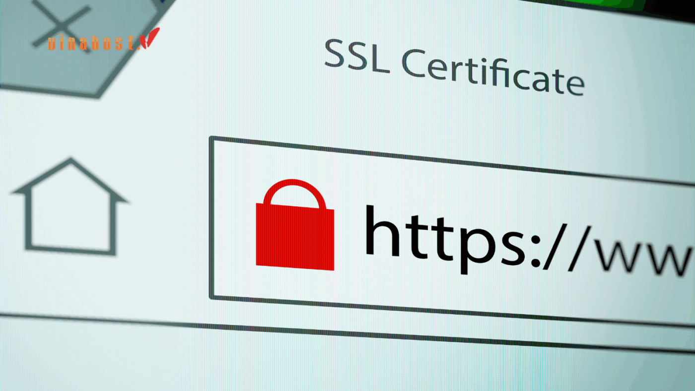 Thanh địa chỉ trình duyệt hiển thị ổ khóa bảo mật và HTTPS của một website an toàn