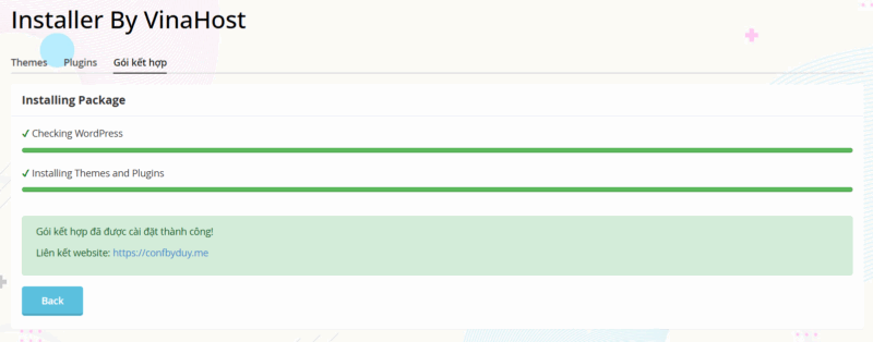 wordpress hosting vinahost toolkit
