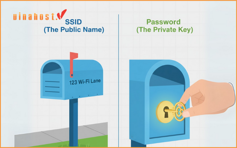 SSID vs Password