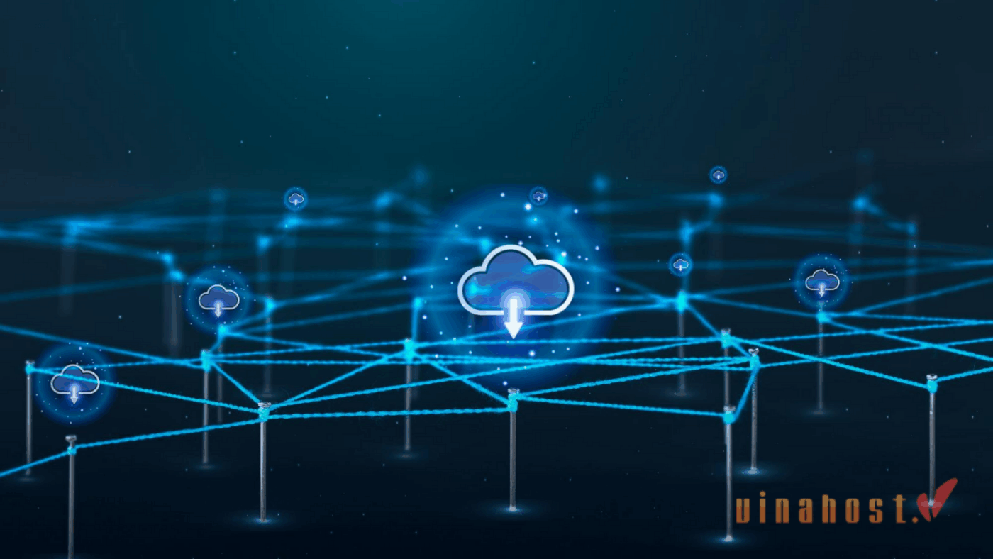 cdn vs load balancer 1 - #1 Hosting Giá Rẻ, VPS Giá Rẻ, Máy Chủ Vật Lý, Email, Cloud Server Sơ đồ minh họa mạng lưới CDN toàn cầu kết nối người dùng với máy chủ gần nhất