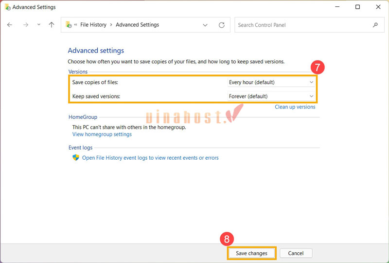 cach backup win 11