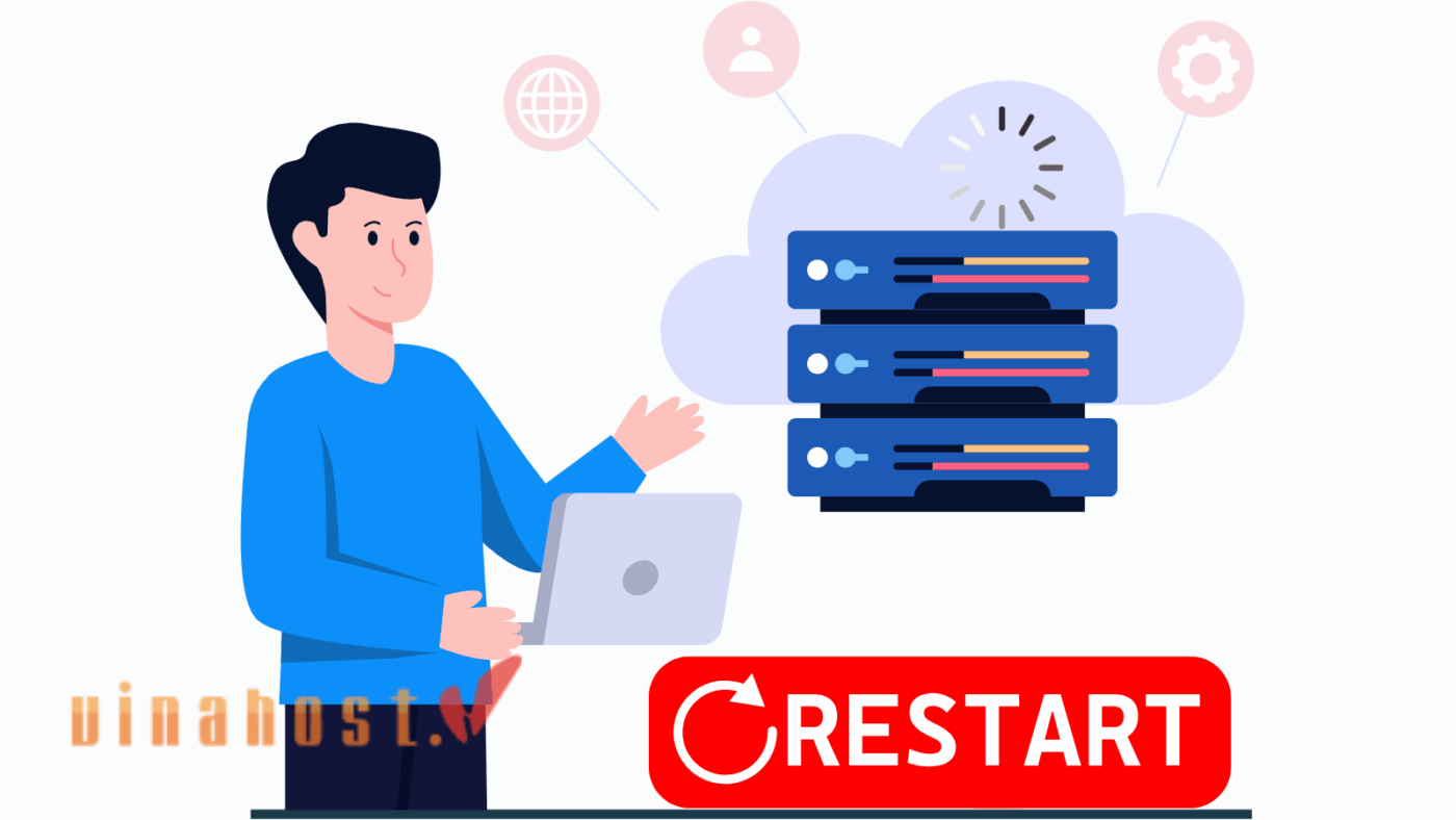 khoi dong lai vps 1 - #1 Hosting Giá Rẻ, VPS Giá Rẻ, Máy Chủ Vật Lý, Email, Cloud Server khoi dong lai vps