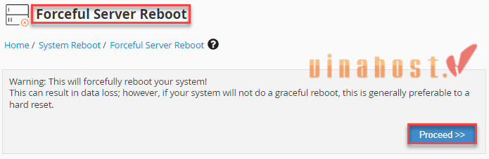 khoi dong lai vps 5 - #1 Hosting Giá Rẻ, VPS Giá Rẻ, Máy Chủ Vật Lý, Email, Cloud Server khoi dong lai vps