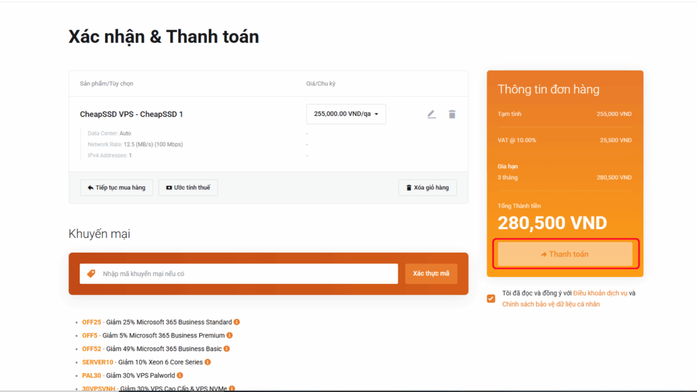 reg vps 7 - #1 Hosting Giá Rẻ, VPS Giá Rẻ, Máy Chủ Vật Lý, Email, Cloud Server reg vps