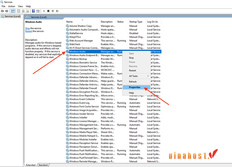 bat am thanh va microphone tren VPS Windows