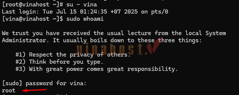 cap quyen root cho user trong linux 7 - #1 Hosting Giá Rẻ, VPS Giá Rẻ, Máy Chủ Vật Lý, Email, Cloud Server cap quyen root cho user trong linux