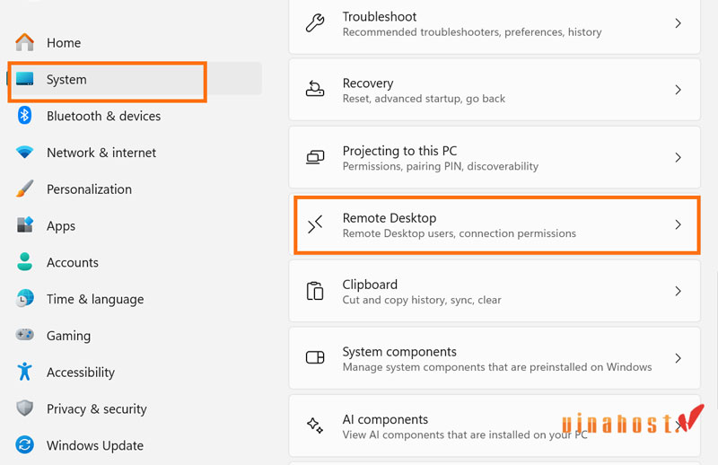 doi port remote desktop