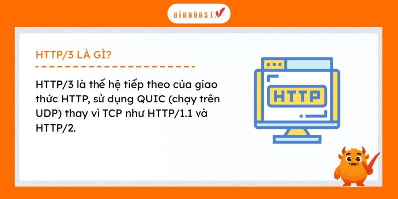 Giao thức HTTP/3 đại diện cho thế hệ tiếp theo của HTTP