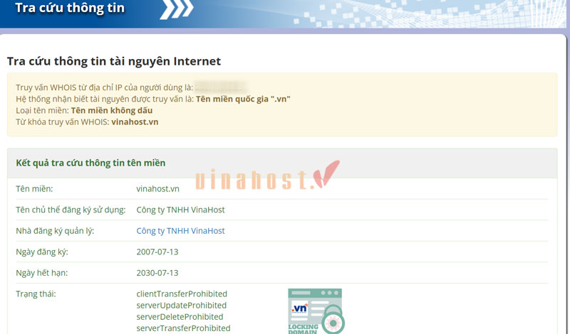 kiem tra tinh kha dung cua ten mien bang vnnic
