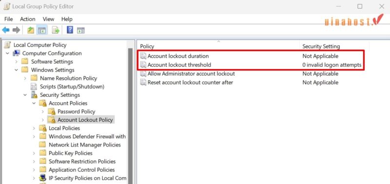 sua loi the user account has been locked 7 - #1 Hosting Giá Rẻ, VPS Giá Rẻ, Máy Chủ Vật Lý, Email, Cloud Server sua loi the user account has been locked