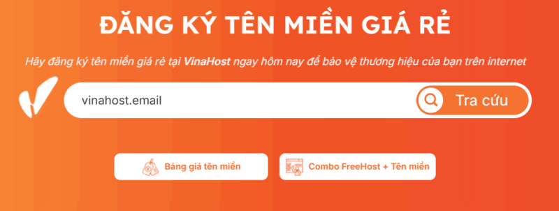 dang ky ten mien email