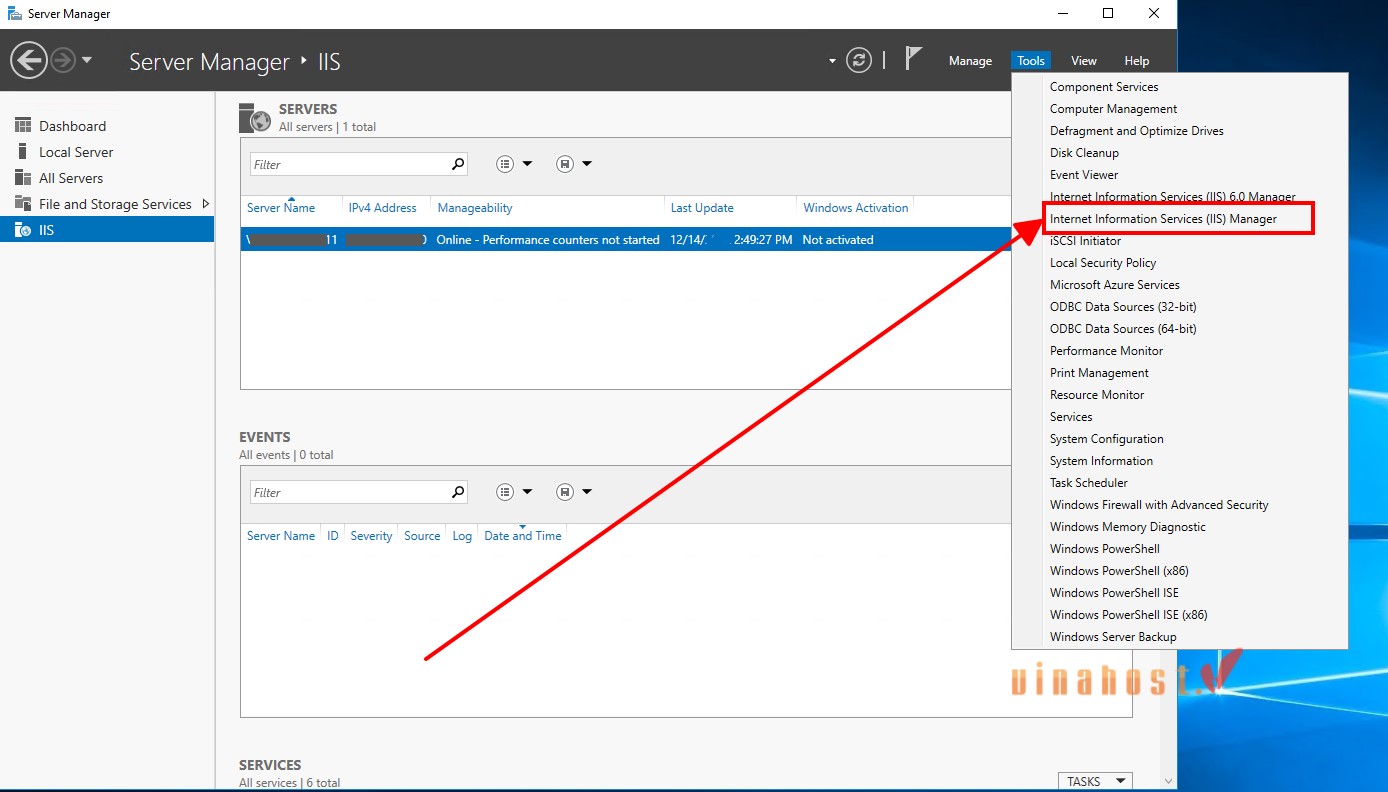 cau hinh vps de chay website