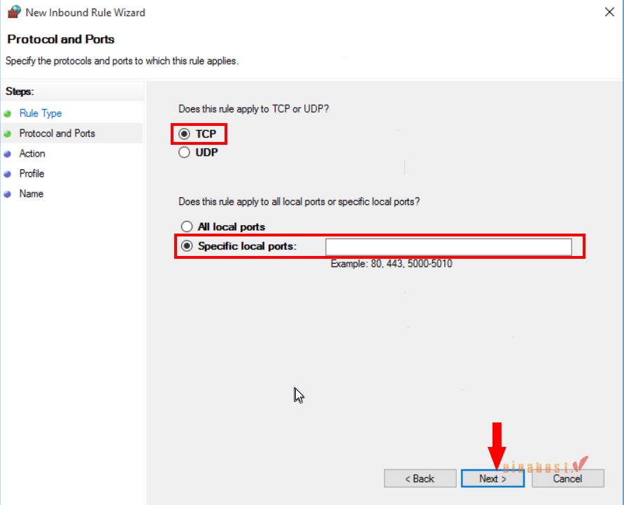 cau hinh vps de chay website