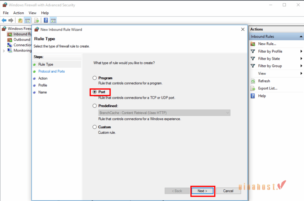 cau hinh vps de chay website