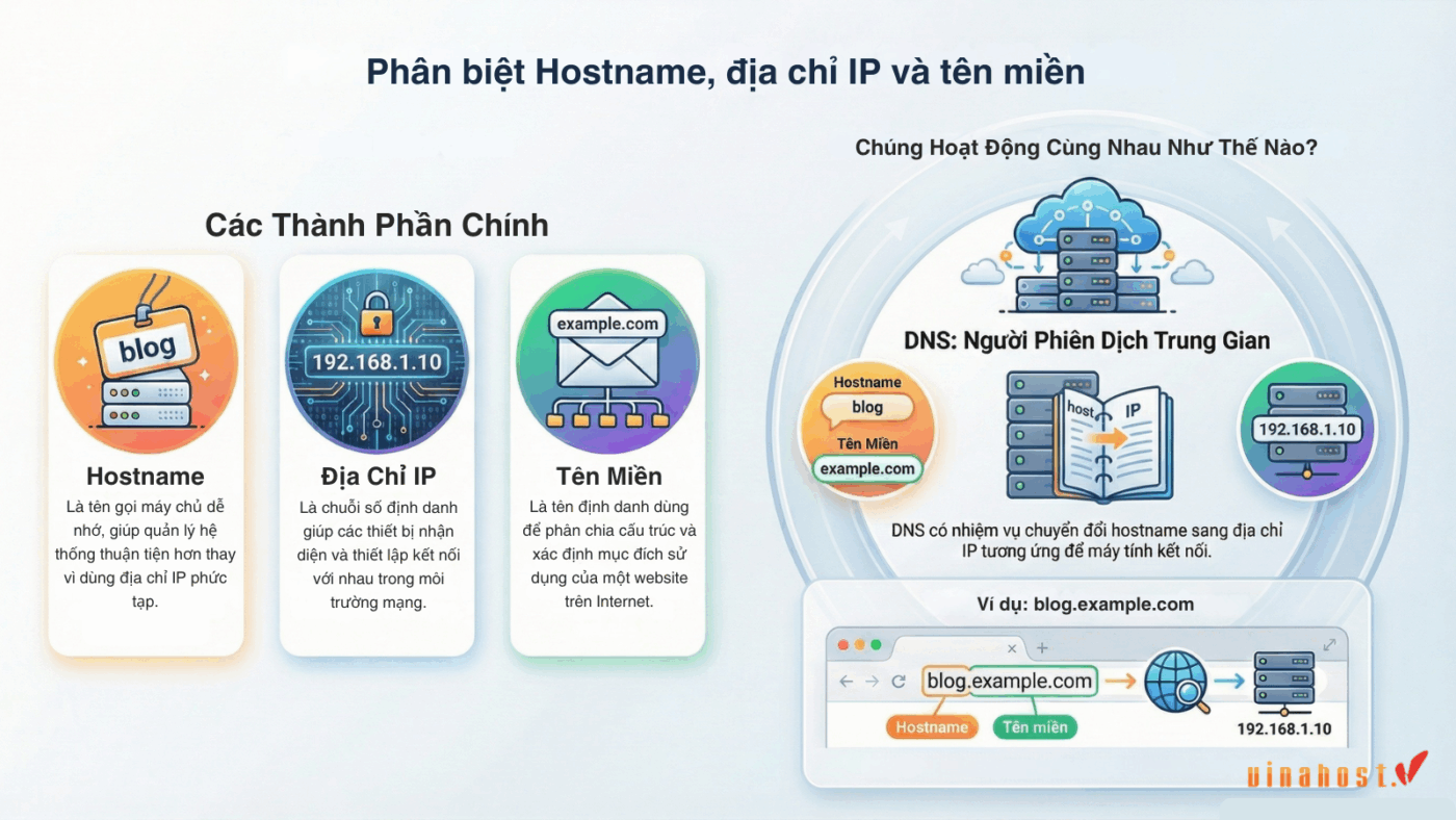 hostname la gi