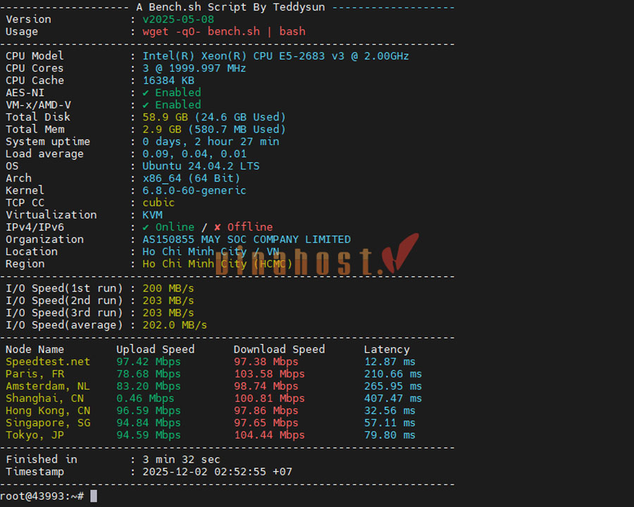kiem tra cau hinh vps 19 - #1 Hosting Giá Rẻ, VPS Giá Rẻ, Máy Chủ Vật Lý, Email, Cloud Server kiểm tra cấu hình vps