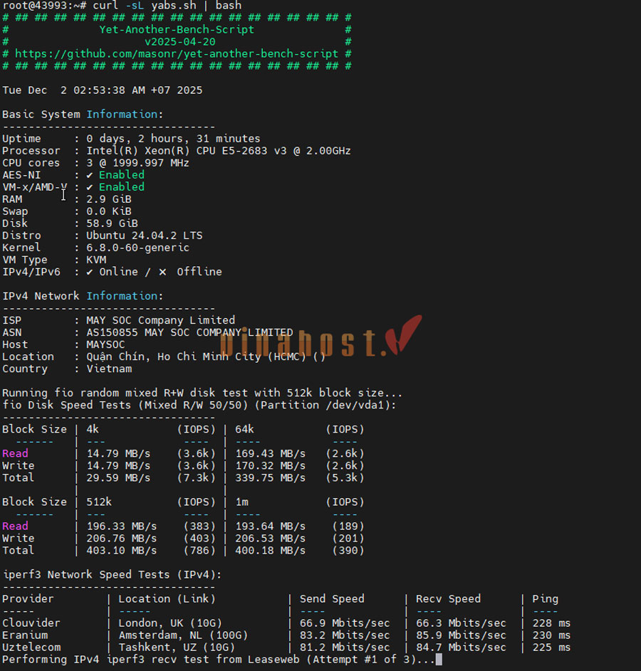 kiem tra cau hinh vps 20 - #1 Hosting Giá Rẻ, VPS Giá Rẻ, Máy Chủ Vật Lý, Email, Cloud Server kiểm tra cấu hình vps