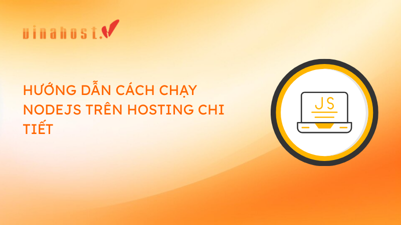chay nodejs tren hosting