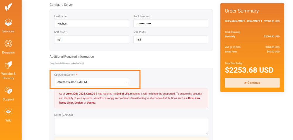 how to rent cheap colocation vietnam