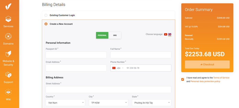 how to rent cheap colocation vietnam