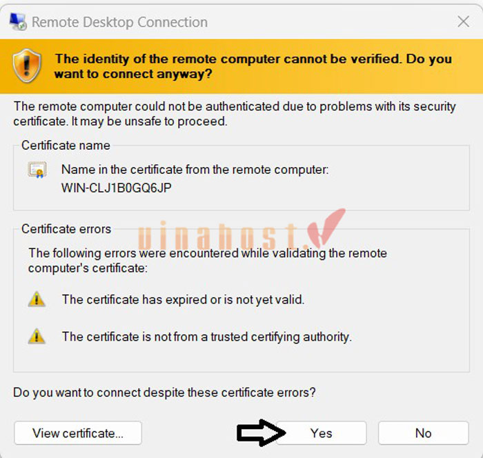 cách kết nối vps windows bằng rdp