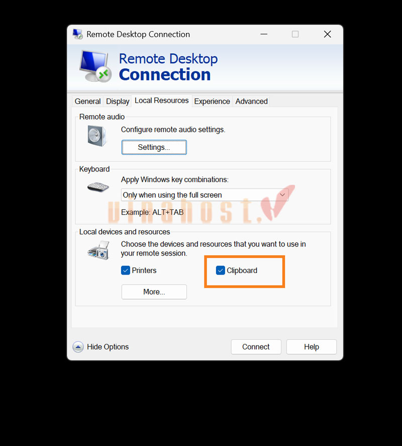 xử lý không copy paste được trong Remote Desktop